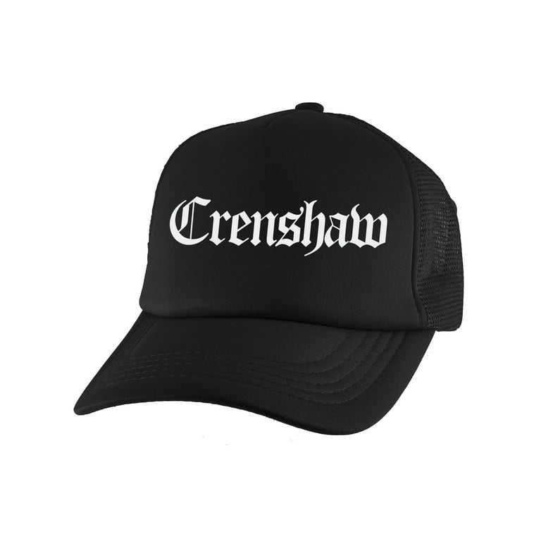 Gravity Threads Crenshaw Old English Trucker Hat - Black