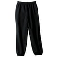 thumbnail image 1 of Gravity Threads Essentials Mens Fleece Sweatpants - Black - 4X-Large, 1 of 1