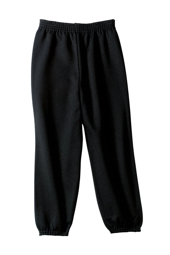 Essentials Mens Fleece Sweatpants - Black - X-Large