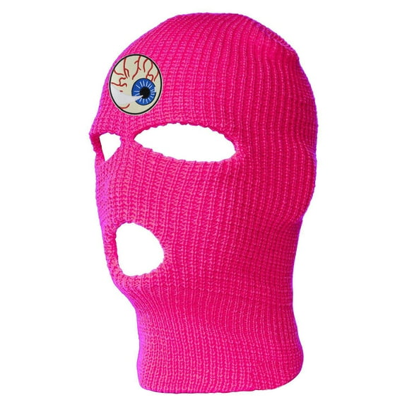 Gravity Threads Eyeball 3-Hole Ski Mask - Hot Pink