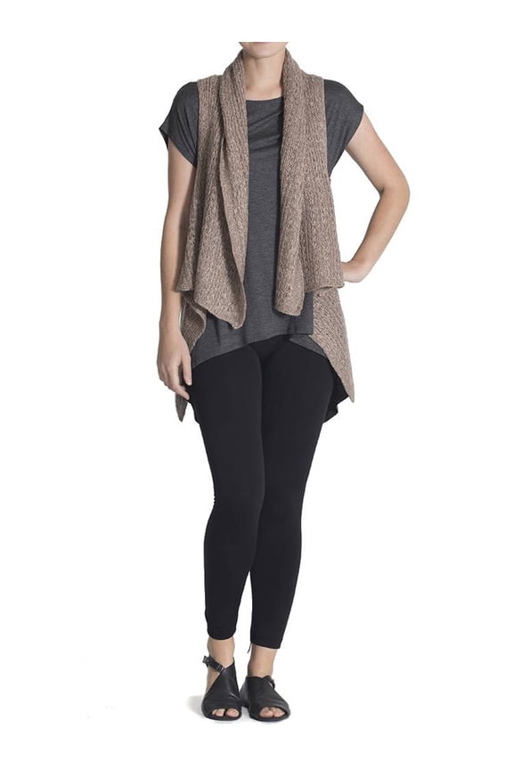 Fashion Poncho Shawl Cardigan Sweater, Khaki