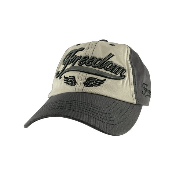 Gravity Threads Freedom Adjustable Baseball Cap - Grey