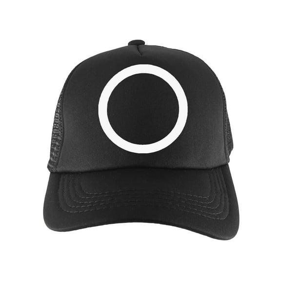 Gravity Threads Game Guard Costume Adjustable Baseball Cap - Black - Circle