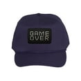 thumbnail image 1 of Gravity Threads Game Over Patch Cotton Twill Cap - Purple, 1 of 3