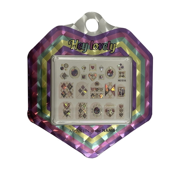 Gravity Threads Hey Lovely Nail Stickers