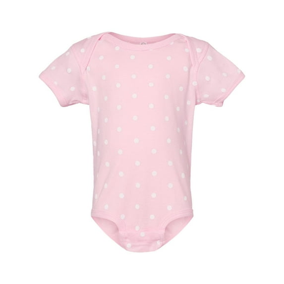 Gravity Threads Infant Baby Rib Bodysuit - Ballerina/White Dot - 18M
