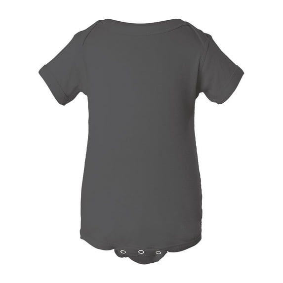 Gravity Threads Infant Baby Rib Bodysuit - Charcoal - NB