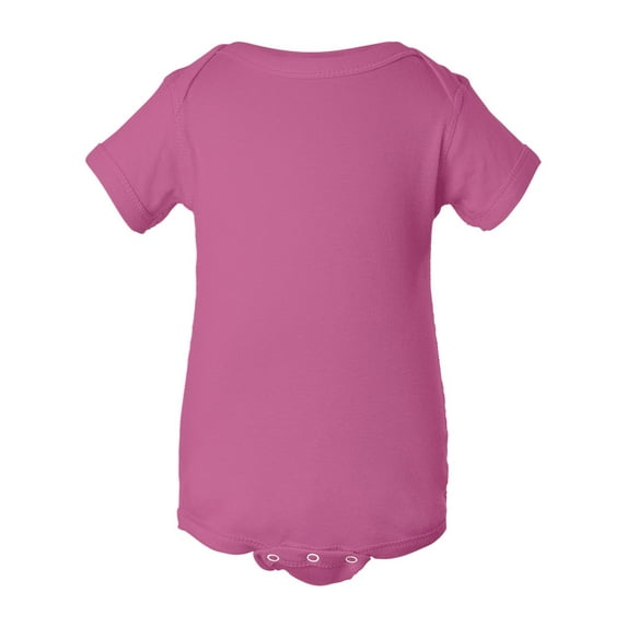 Gravity Threads Infant Baby Rib Bodysuit - Raspberry - 6M