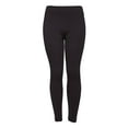 thumbnail image 1 of Gravity Threads Inner Warmth Fleece Nylon Leggings, Charcoal, 1 of 2