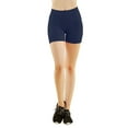 thumbnail image 1 of Gravity Threads Ladies Nylon 12" Leggings - Navy, 1 of 1