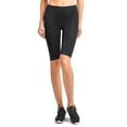 thumbnail image 1 of Gravity Threads Ladies Nylon 17" Leggings - Black, 1 of 1