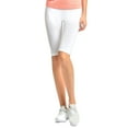 thumbnail image 1 of Gravity Threads Ladies Nylon 17" Leggings - White, 1 of 1