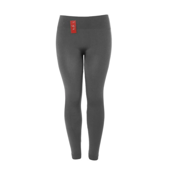 Gravity Threads Ladies Polyester Leggings, Charcoal