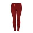 thumbnail image 1 of Gravity Threads Ladies Polyester Leggings, Red, 1 of 1