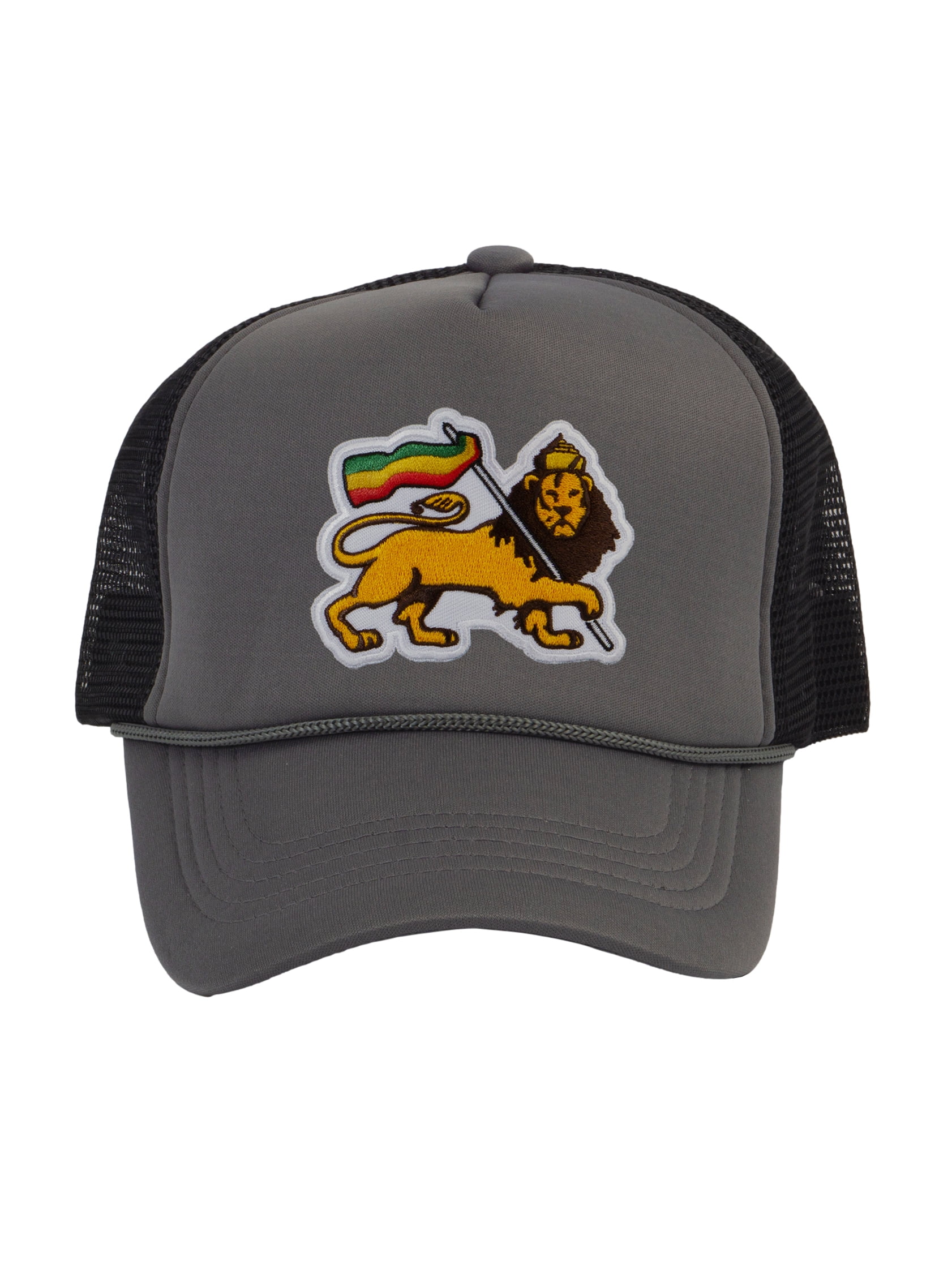 Gravity Threads Shaka Learn To Surf - Cappello Da Camionista, Nero, Taglia Unica, Ricamo Simbolo Shaka, Retro In Rete, Chiusura Snapback