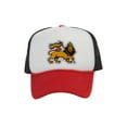 thumbnail image 1 of Gravity Threads Lion of Judah Adjustable Trucker Hat, White/Red/Black, 1 of 2