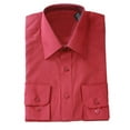thumbnail image 1 of Gravity Threads Long Sleeve Dress Shirt, Medium Burgundy (34/35), 1 of 1