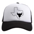 thumbnail image 1 of Gravity Threads Longhorn Adjustable Trucker Hat - White/Black, 1 of 1