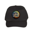 thumbnail image 1 of Gravity Threads Make Love Not War Patch Cotton Twill Cap - Black, 1 of 3
