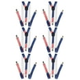 thumbnail image 1 of Gravity Threads Men's Adjustable Pattern Suspenders - 6-Pack - USA, 1 of 1