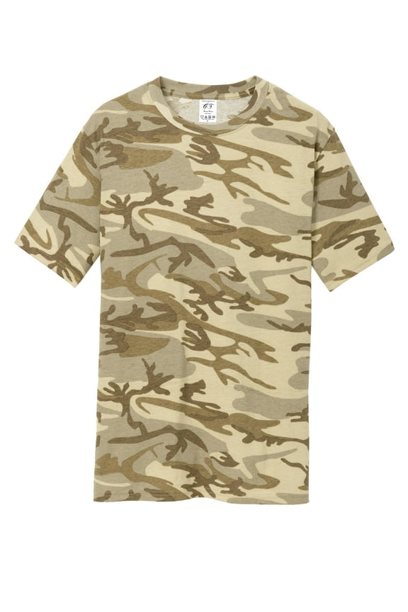 Mens Core Cotton Camo T-Shirt - Desert Camo - X-Large
