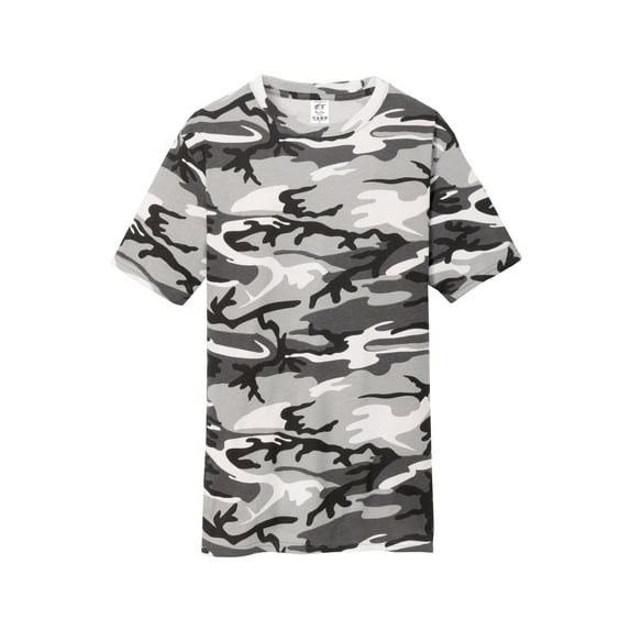 Gravity Threads Mens Core Cotton Camo T-Shirt - Winter Camo - 3X-Large