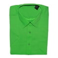 thumbnail image 1 of Gravity Threads Mens Dress Shirt Short Sleeve  Button Up, 2XL Green, 1 of 1