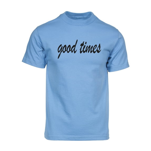 Gravity Threads Mens Good Times Short-Sleeve T-Shirt - Light Blue - X-Large