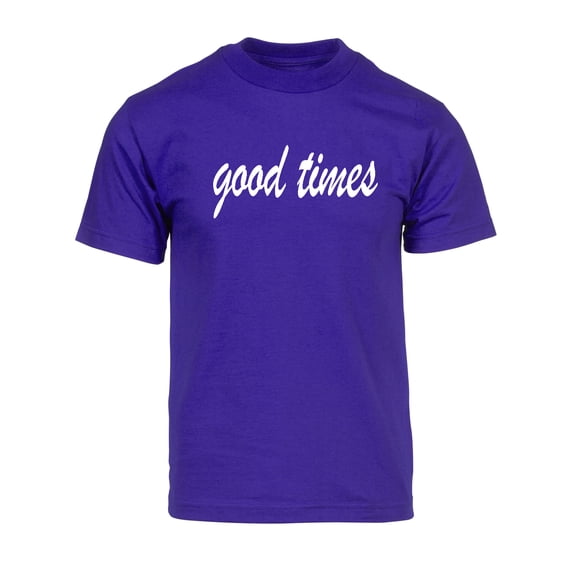 Gravity Threads Mens Good Times Short-Sleeve T-Shirt - Purple - 3X-Large