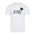 thumbnail image 1 of Gravity Threads Mens King's Crown Short-Sleeve T-Shirt - White - Medium, 1 of 1