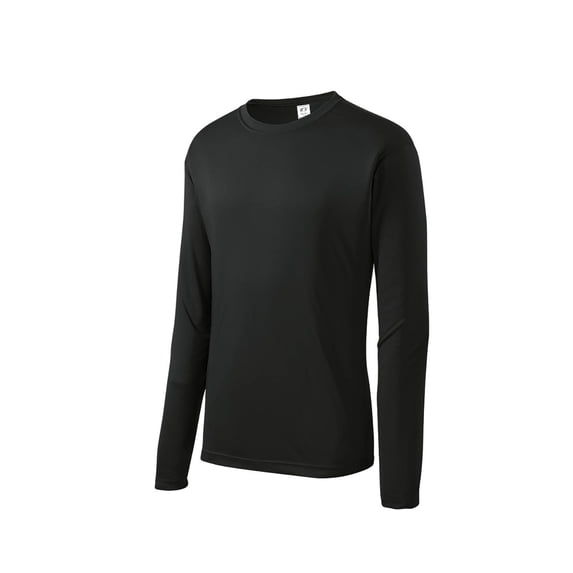 Gravity Threads Mens Long-Sleeve Moisture WickenIng Shirt - Black - Small