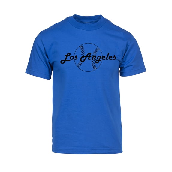 Gravity Threads Mens Los Angeles Baseball Short-Sleeve T-Shirt - Royal - 3XL
