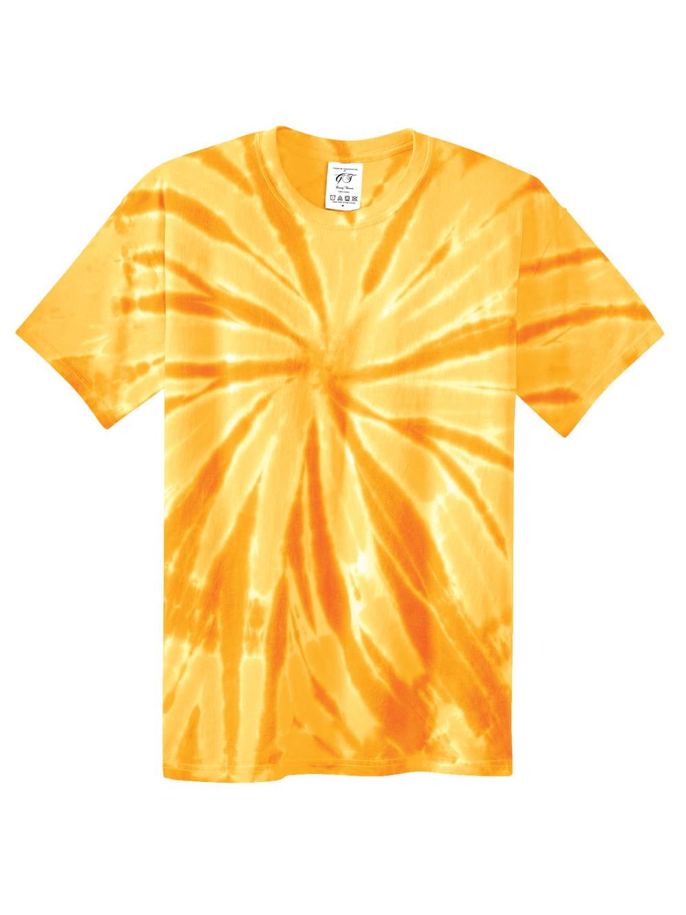 Orange Earth Geode XL Crew Tee Tie Dye – Fresh Frozen Dyes