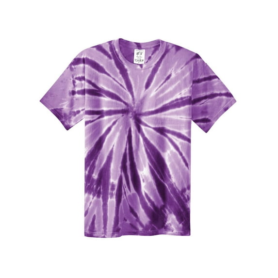 Gravity Threads Mens Tie-Dye Short-Sleeve T-Shirt - Purple - 3X-Large