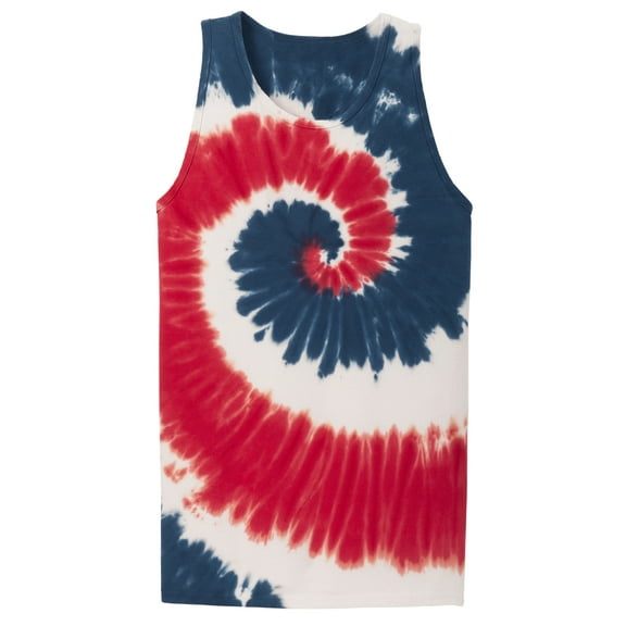Gravity Threads Mens Tie-Dye Tank Top - USA - X-Large