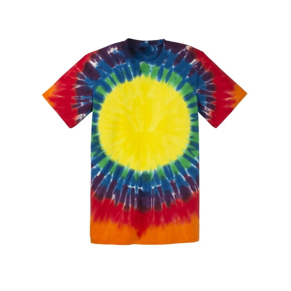 Gravity Threads Mens Window Tie-Dye T-Shirt - Rainbow - X-Large