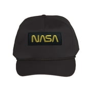 Gravity Threads NASA Cotton Twill Cap - Gold Logo - Black