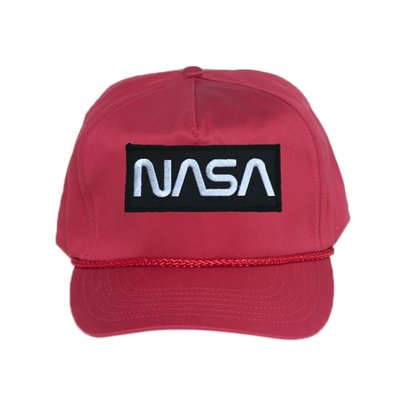 Gravity Threads NASA Cotton Twill Cap - White Logo - Maroon