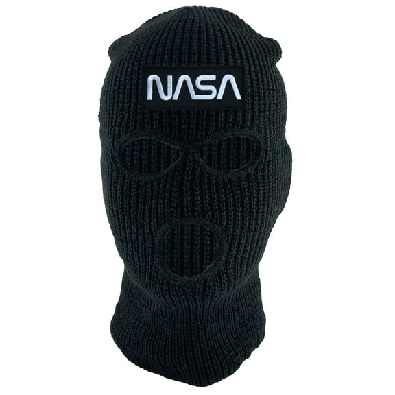 Gravity Threads NASA Patch 3-Hole Ski Mask - Black