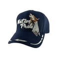 thumbnail image 1 of Gravity Threads Native Pride Adjustable Baseball Hat - Howling Wolf - Navy, 1 of 4