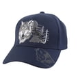thumbnail image 1 of Gravity Threads Native Pride Adjustable Baseball Hat - Wolf - Navy, 1 of 4