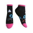 thumbnail image 1 of Gravity Threads Pattern Design Ankle Length Socks, Black Cat 4 set, 1 of 5