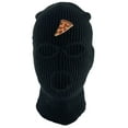 thumbnail image 1 of Gravity Threads Pizza Slice Patch 3-Hole Ski Mask - Black, 1 of 3