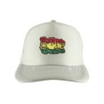 thumbnail image 1 of Gravity Threads Positive Vibration Patch Adjustable Trucker Hat - White, 1 of 3