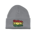 thumbnail image 1 of Gravity Threads Positive Vibration Patch Cuffed Beanie - Heather Grey, 1 of 1