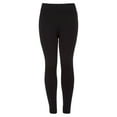 thumbnail image 1 of Gravity Threads Seamless Fleece Leggings, Black, 1 of 2