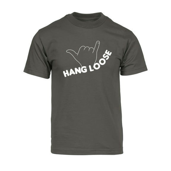 Gravity Threads Shaka Mens Short-Sleeve T-Shirt - Dark Grey - X-Large