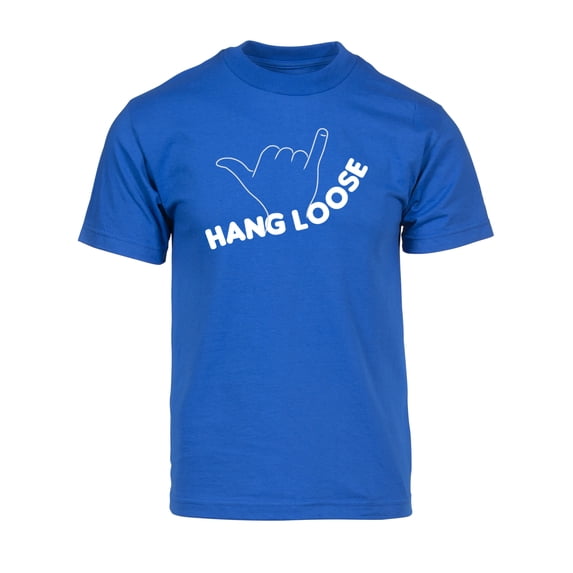 Gravity Threads Shaka Mens Short-Sleeve T-Shirt - Royal - Small
