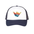 thumbnail image 1 of Gravity Threads Shaka Youth Adjustable Trucker Hat - Navy/White, 1 of 2