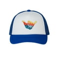 thumbnail image 1 of Gravity Threads Shaka Youth Adjustable Trucker Hat - Royal/White, 1 of 2